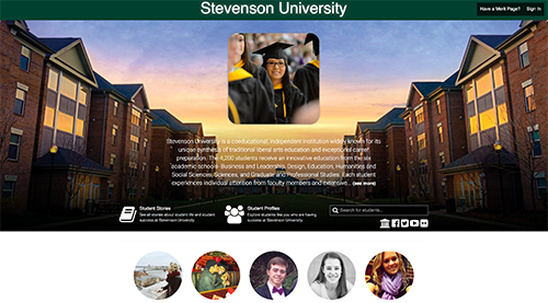 Merit Pages recognizes student achievements (Photo from stevenson.meritpages.com)