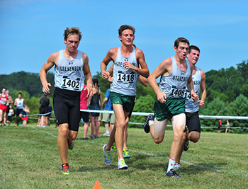 Stevenson Cross Country hosted their second meet of the year with the Shannon Henretty Invitational held on the Greenspring Campus Saturday morning.