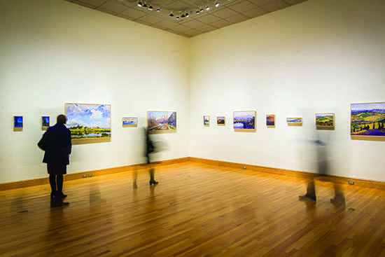 The Art Gallery on the Greenspring campus will host the Certain Risk exhibit until Dec. 6.  (Photo from stevenson.edu)