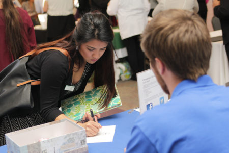2015 Nursing Career Fair gave students in the major an opportunity to talk to career professionals. (Photo from SU Flickr)