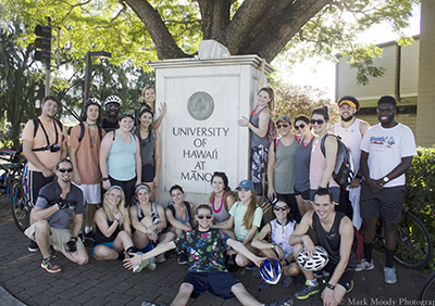 Students say mahalo to Hawaii