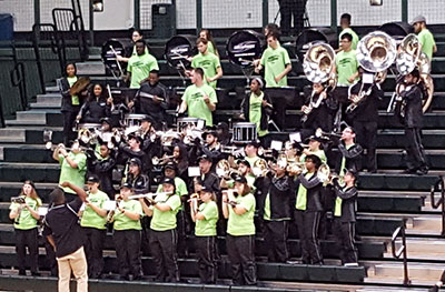 Pep Band revs up energy at basketball games