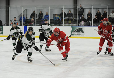 Womens ice hockey preps for playoffs