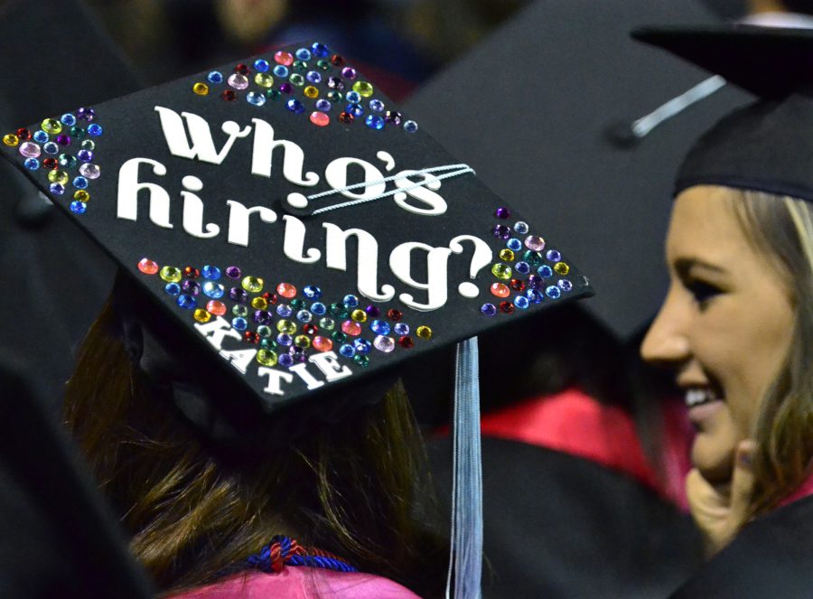 Kara Crookston, during Fresno State Universitys 101st Commencement at the Save Mart Center in Fresno, California. (Photo from Pinterest)