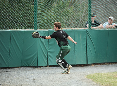 Stevenson softball falls 8-2 in the second game of their double header against Arcadia on Saturday at Weinberg-Fine Stadium in Owings Mills.