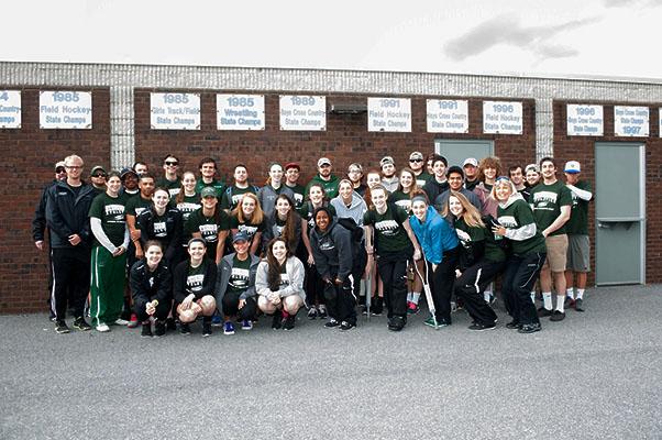 Stevenson+athletes+volunteer+at+the+Carroll+County+Special+Olympics+Wednesday+at+Westminster+High+School.