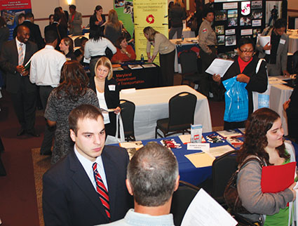 Career fair helps students network