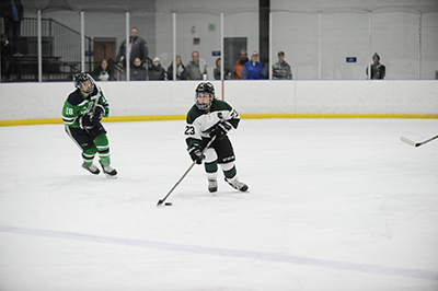 Women's ice hockey begins competition