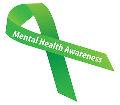 This green ribbon is the symbol that representations mental health awareness. (Photo from keyword suggestions website)