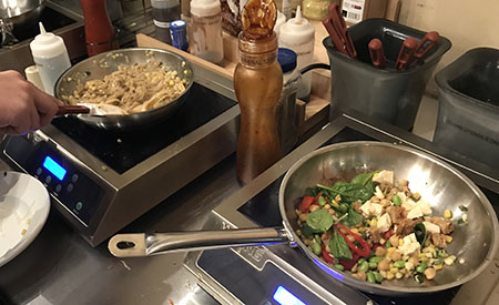 Stevenson University offers a Sauté Station in the Rockland Marketplace. (Villager File Photo)