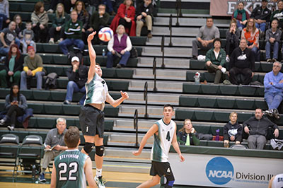 SU men's volleyball opened the season at home with a 3-0 sweep of Wilkes on Saturday afternoon at Owings Mills gymnasium.