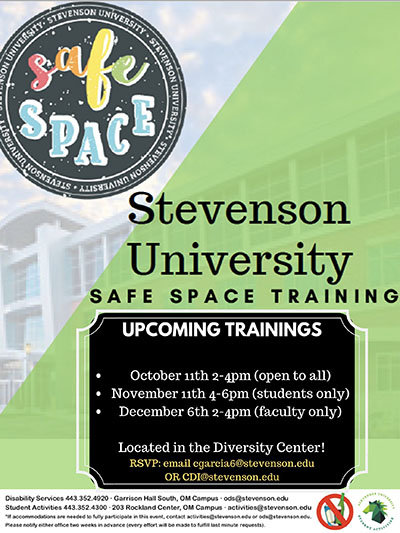 Safe Spaces Are Inclusive For All Stevenson Villager