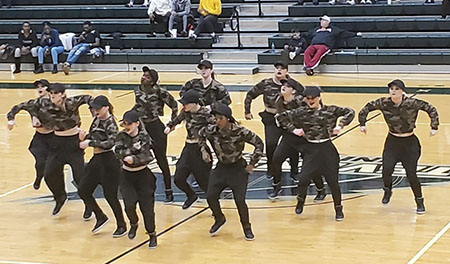 Stevenson dance team prepares for competition