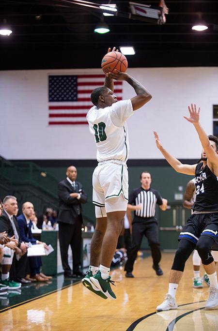 Stevenson mens basketball wins third straight Buffalo Wild Wings Classic Tournament with their 84-65 win over Becker on Saturday evening at Owings Mills gymnasium.