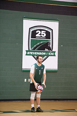 Stevenson mens volleyball wins 3-1 over Loras  on Saturday afternoon at Owings Mills gymnasium.