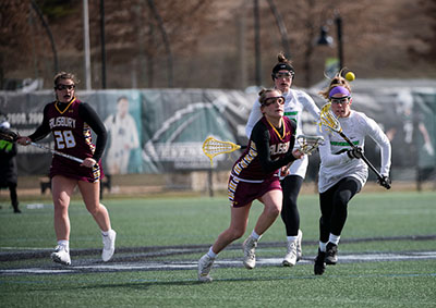 Stevenson womens lacrosse opened the season at home with a 14-2 loss against Salisbury on Saturday afternoon at Mustang Stadium in Owings Mills.