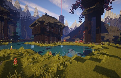Minecraft offers chances to create and explore