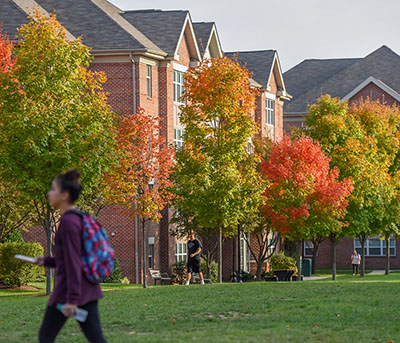 Student life looks different on campus