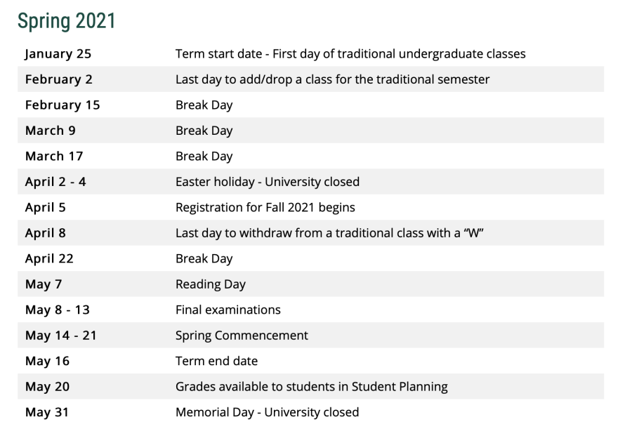 Stevenson+adjusts+spring+academic+calendar