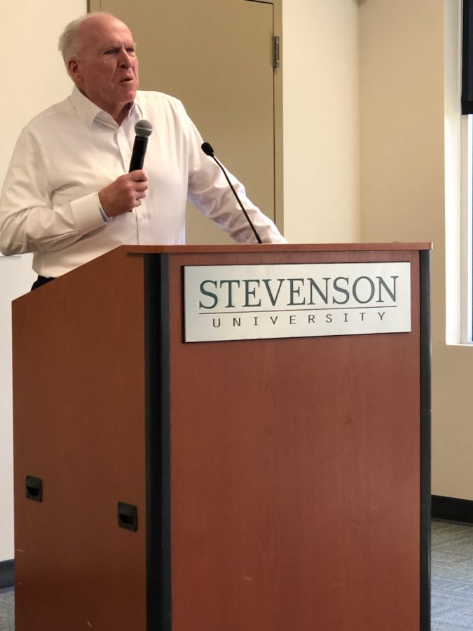 Former CIA director speaks at Stevenson 
