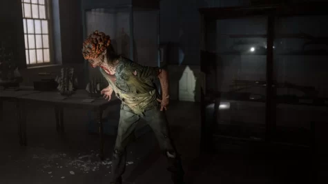 Fungus Infected Zombie from HBOS The Last of Us