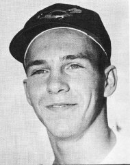 Brooks Robinson as a rookie in 1955.