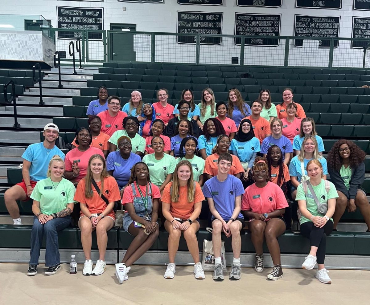 The 2023 orientation leaders pose for a picture.