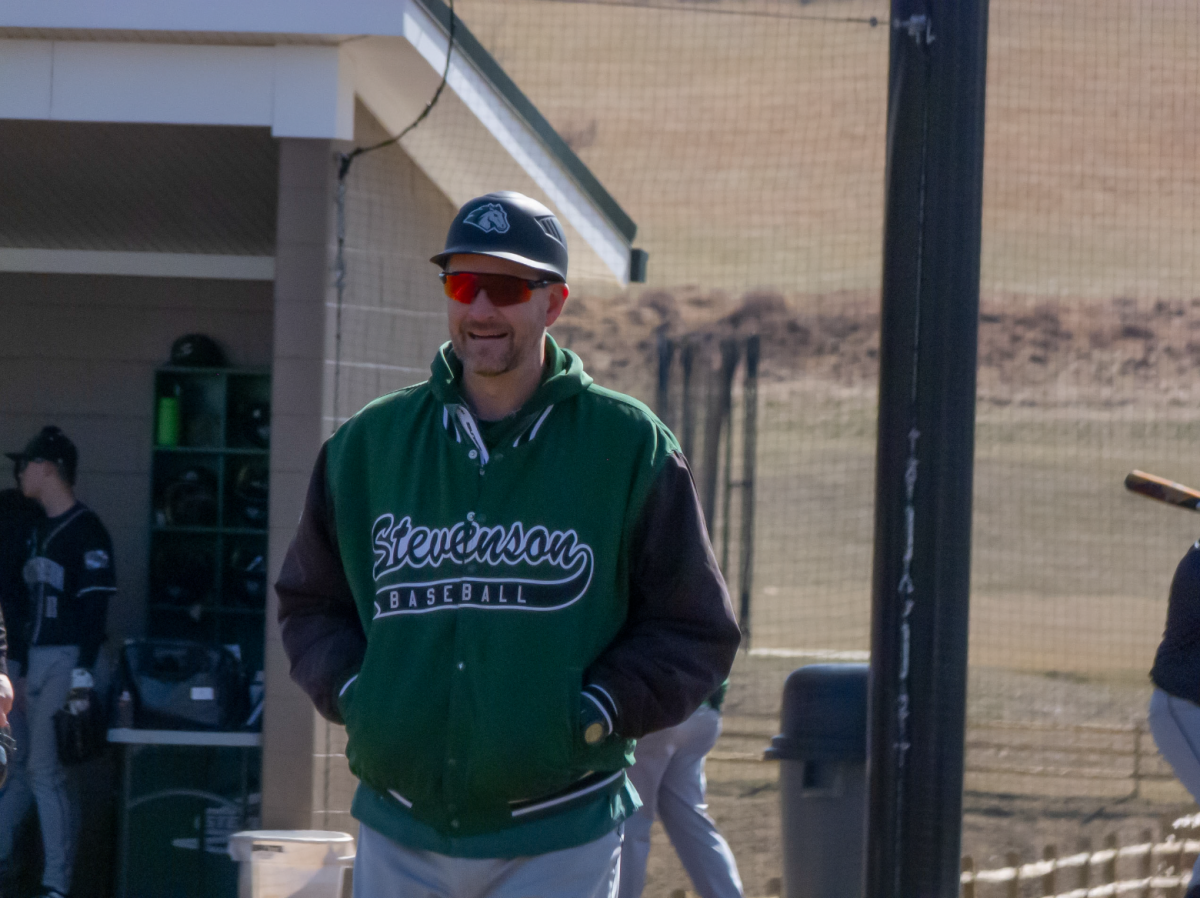Matt Righter begins his first season as the head coach for Stevenson's baseball team.