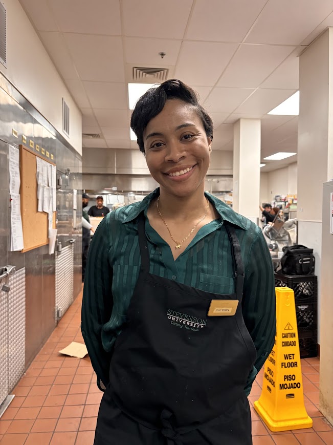 Jennie Bodden is a crucial force behind Rockland's dining services. In addition to her work with Stevenson, she hosts her own virtual cooking classes.
