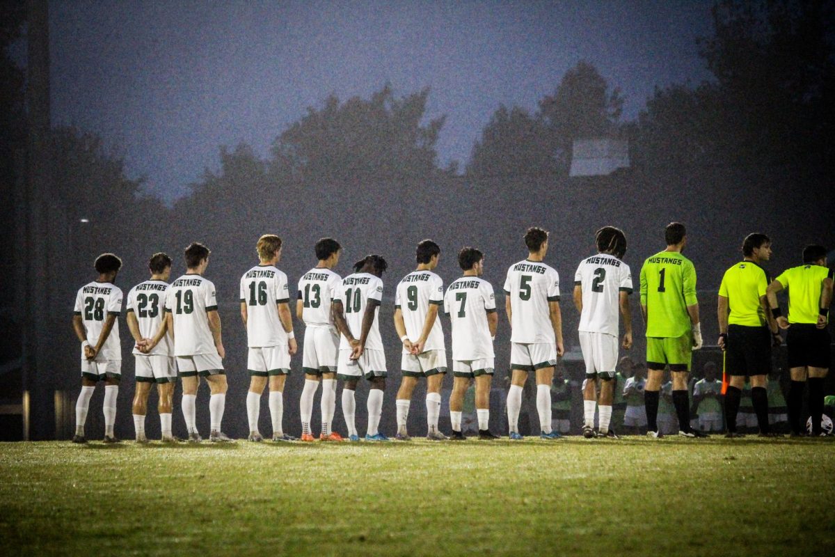 Men's soccer prepares for a home match