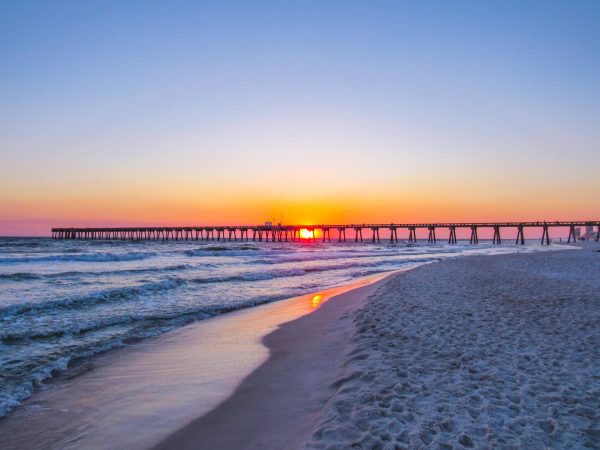 Panama City Beach at Sunset
